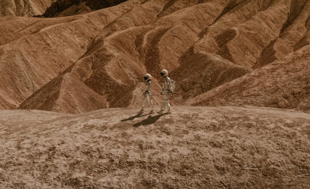 Astronautas en marte