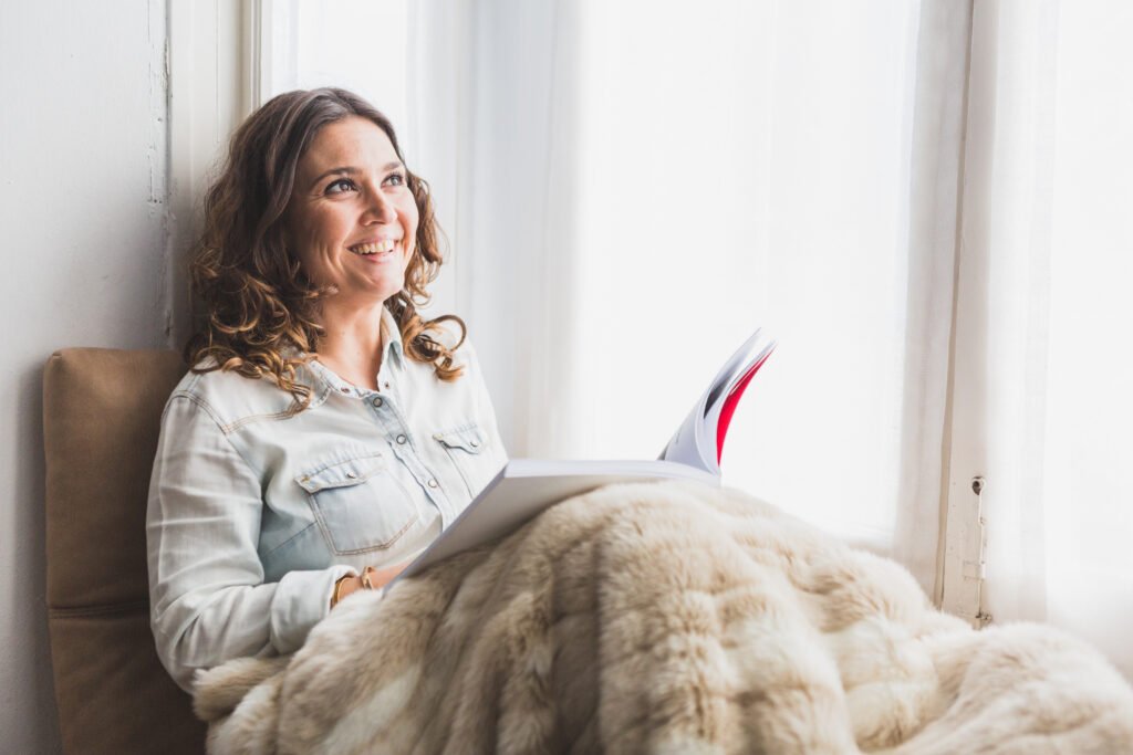 Mujer leyendo