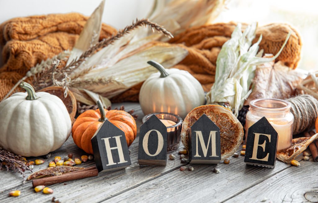 Hogar en otoño