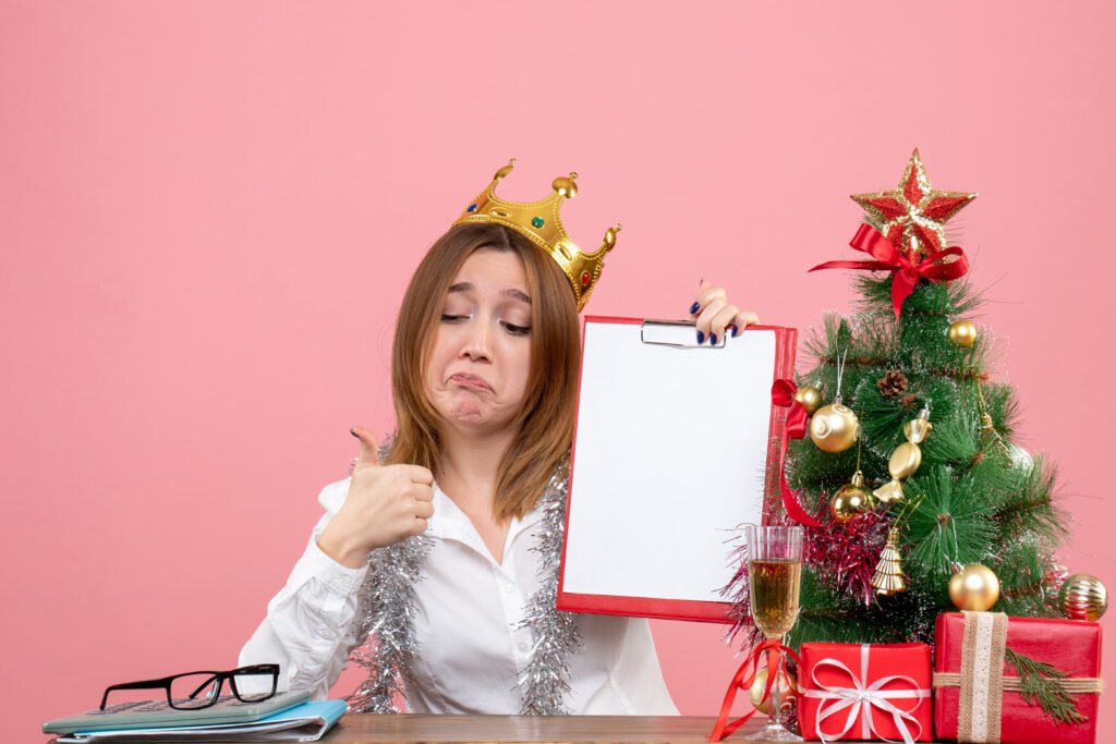 mujer Listado de buenos propósitos